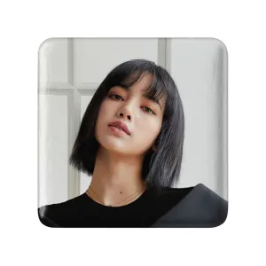 مگنت مربعی لیسا بلک پینک Black Pink