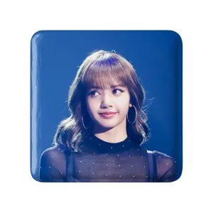 مگنت مربعی لیسا بلک پینک Black Pink