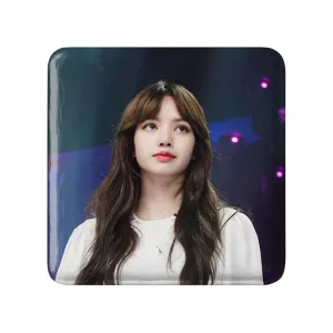 مگنت مربعی لیسا بلک پینک Black Pink