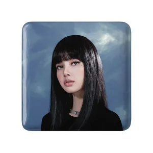 مگنت مربعی لیسا بلک پینک Black Pink