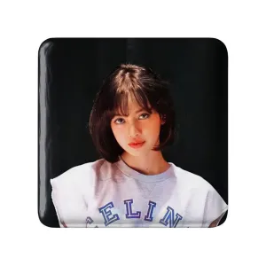 مگنت مربعی لیسا بلک پینک Black Pink