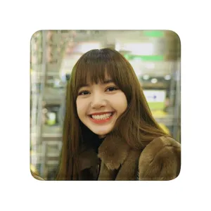 مگنت مربعی لیسا بلک پینک Black Pink
