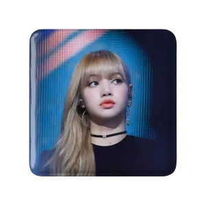 مگنت مربعی لیسا بلک پینک Black Pink