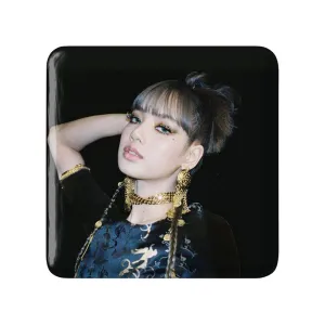 مگنت مربعی لیسا بلک پینک Black Pink