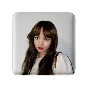 مگنت مربعی لیسا بلک پینک Black Pink
