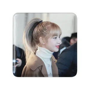 مگنت مربعی لیسا بلک پینک Black Pink