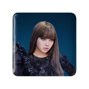 مگنت مربعی لیسا بلک پینک Black Pink