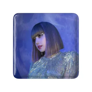 مگنت مربعی لیسا بلک پینک Black Pink