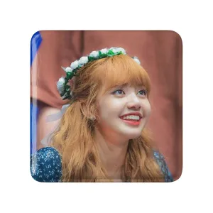 مگنت مربعی لیسا بلک پینک Black Pink