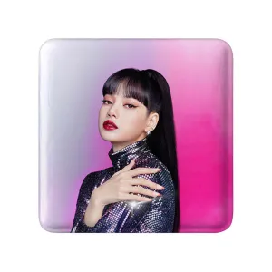 مگنت مربعی لیسا بلک پینک Black Pink