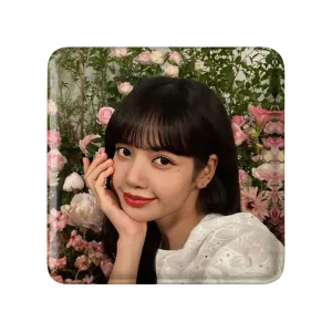 مگنت مربعی لیسا بلک پینک Black Pink