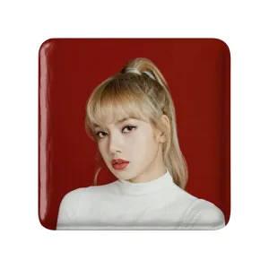 مگنت مربعی لیسا بلک پینک Black Pink