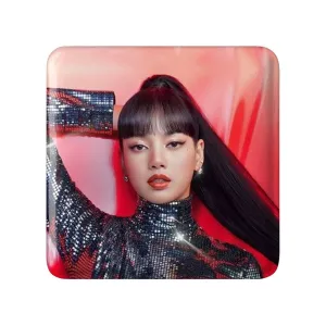 مگنت مربعی لیسا بلک پینک Black Pink