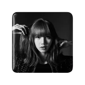 مگنت مربعی لیسا بلک پینک Black Pink