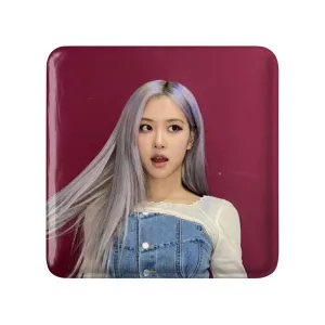مگنت مربعی رزی بلک پینک Black Pink
