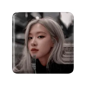 مگنت مربعی رزی بلک پینک Black Pink