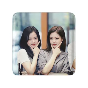 مگنت مربعی گروه بلک پینک Black Pink