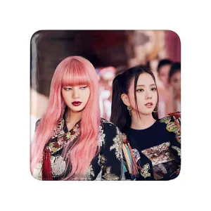 مگنت مربعی گروه بلک پینک Black Pink