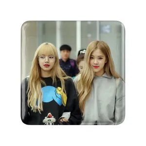 مگنت مربعی گروه بلک پینک Black Pink