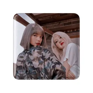 مگنت مربعی گروه بلک پینک Black Pink