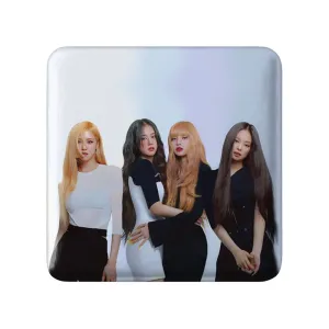 مگنت مربعی گروه بلک پینک Black Pink