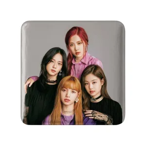 مگنت مربعی گروه بلک پینک Black Pink