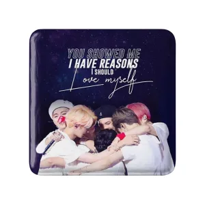 مگنت مربعی گروه بی تی اس BTS