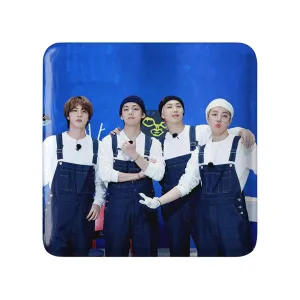 مگنت مربعی گروه بی تی اس BTS