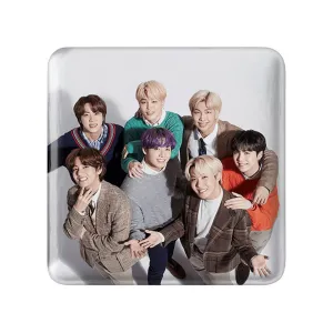 مگنت مربعی گروه بی تی اس BTS