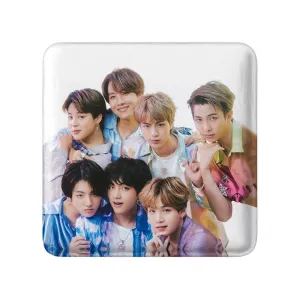 مگنت مربعی گروه بی تی اس BTS