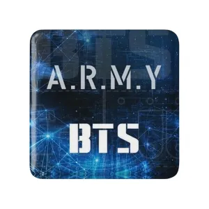 مگنت مربعی گروه بی تی اس BTS
