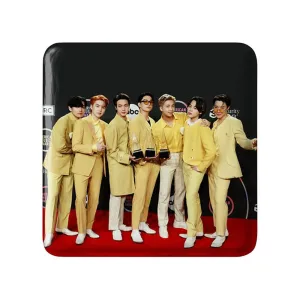 مگنت مربعی گروه بی تی اس BTS