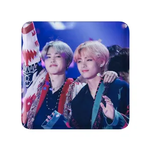 مگنت مربعی گروه بی تی اس BTS