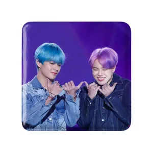 مگنت مربعی گروه بی تی اس BTS