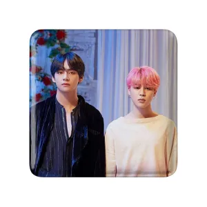 مگنت مربعی گروه بی تی اس BTS