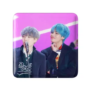 مگنت مربعی گروه بی تی اس BTS