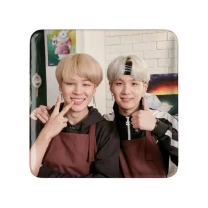 مگنت مربعی گروه بی تی اس BTS