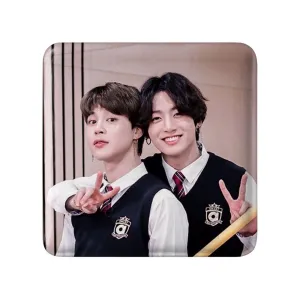 مگنت مربعی گروه بی تی اس BTS