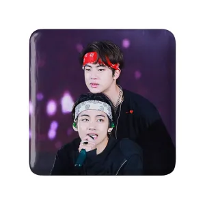 مگنت مربعی گروه بی تی اس BTS