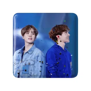 مگنت مربعی گروه بی تی اس BTS