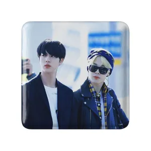 مگنت مربعی گروه بی تی اس BTS