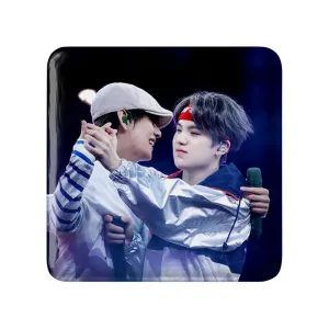 مگنت مربعی گروه بی تی اس BTS