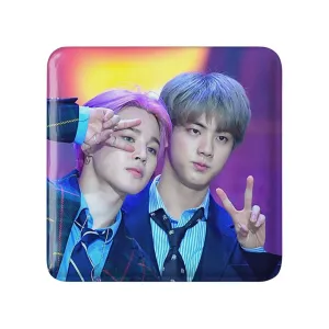 مگنت مربعی گروه بی تی اس BTS