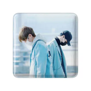 مگنت مربعی گروه بی تی اس BTS