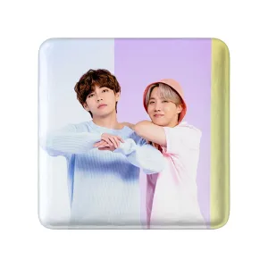 مگنت مربعی گروه بی تی اس BTS