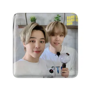 مگنت مربعی گروه بی تی اس BTS