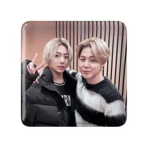 مگنت مربعی گروه بی تی اس BTS