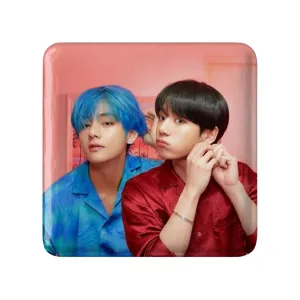مگنت مربعی تهیونگ و جونگ کوک ویکوک گروه بی تی اس BTS