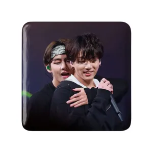 مگنت مربعی تهیونگ و جونگ کوک ویکوک گروه بی تی اس BTS