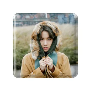 مگنت مربعی جی هوپ J Hope گروه بی تی اس BTS